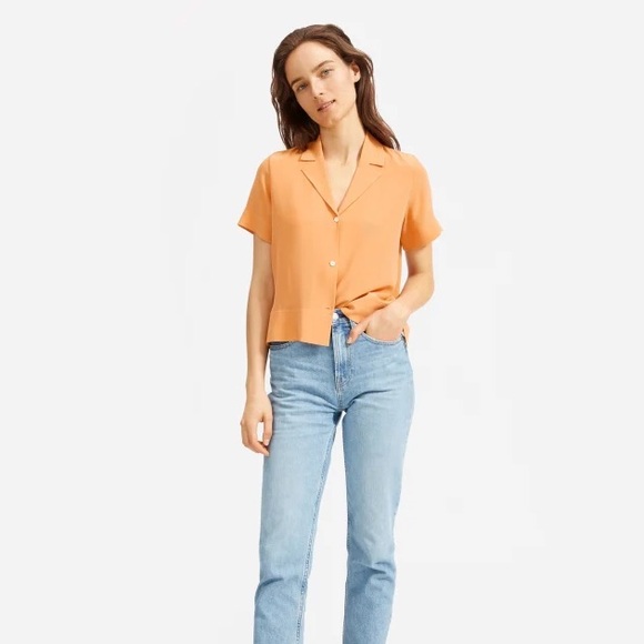 Clean Silk Short Sleeve Notch shirt, size 8. NWOT. - Picture 3 of 12